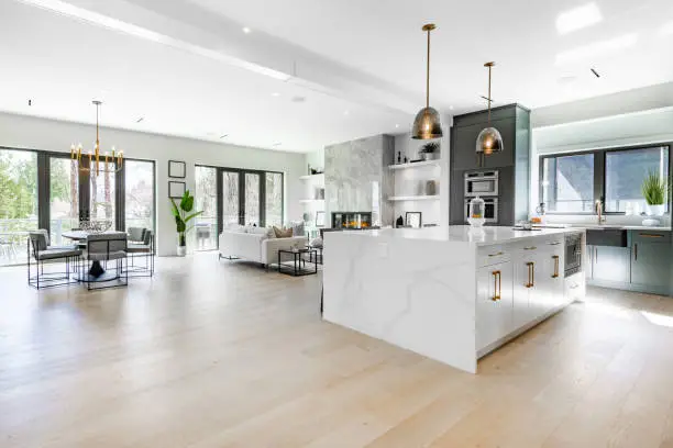 Open Concept Living Area